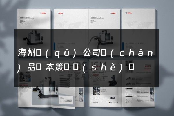 海州區(qū)公司產(chǎn)品樣本策劃設(shè)計