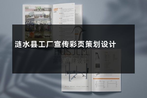 涟水县工厂宣传彩页策划设计