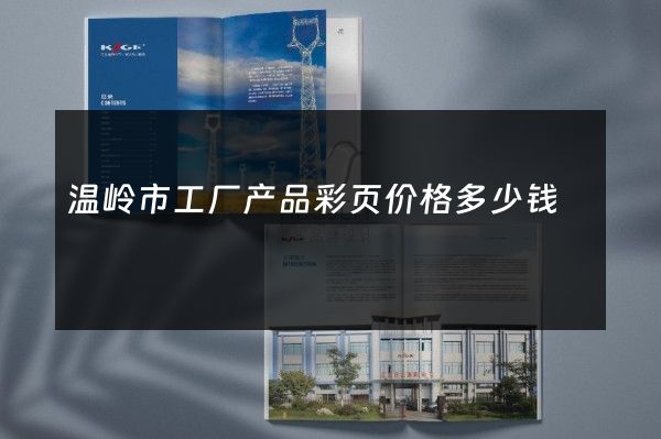 温岭市工厂产品彩页价格多少钱