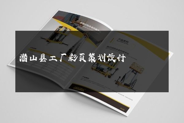 潜山县工厂彩页策划设计