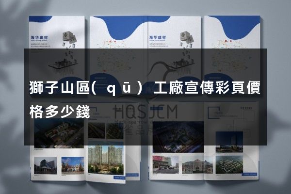 獅子山區(qū)工廠宣傳彩頁價格多少錢