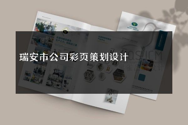瑞安市公司彩页策划设计