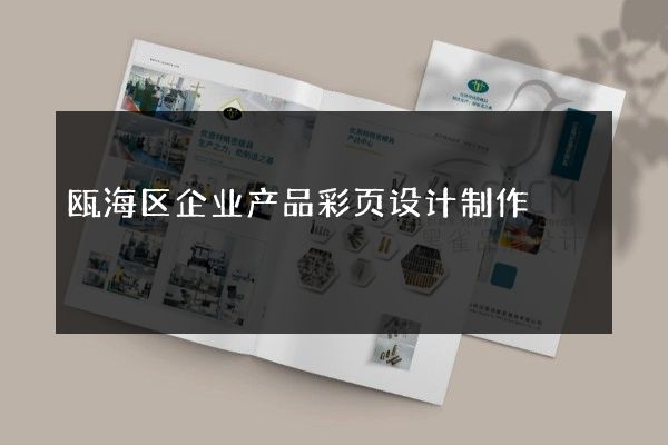瓯海区企业产品彩页设计制作