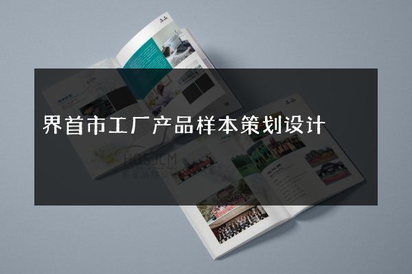 界首市工厂产品样本策划设计