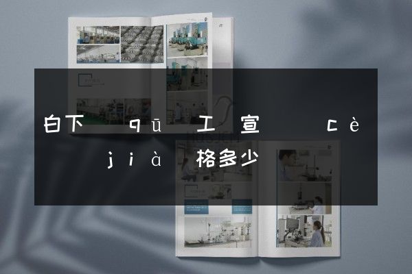 白下區(qū)工廠宣傳冊(cè)價(jià)格多少錢