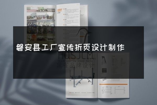 磐安县工厂宣传折页设计制作