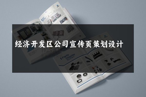 经济开发区公司宣传页策划设计