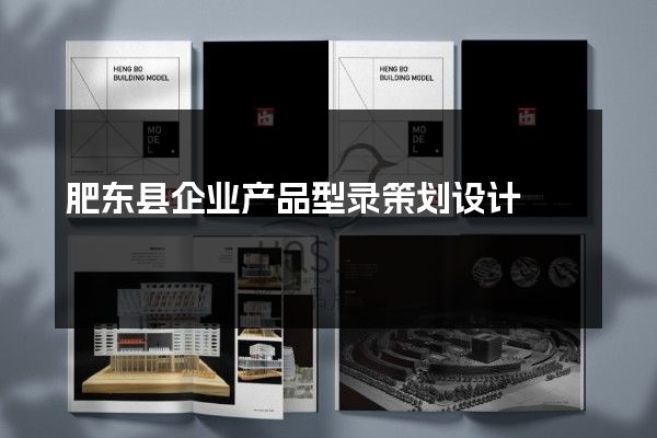 肥东县企业产品型录策划设计