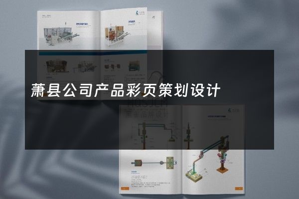 萧县公司产品彩页策划设计