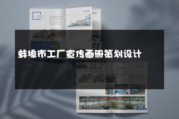 蚌埠市工厂宣传画册策划设计
