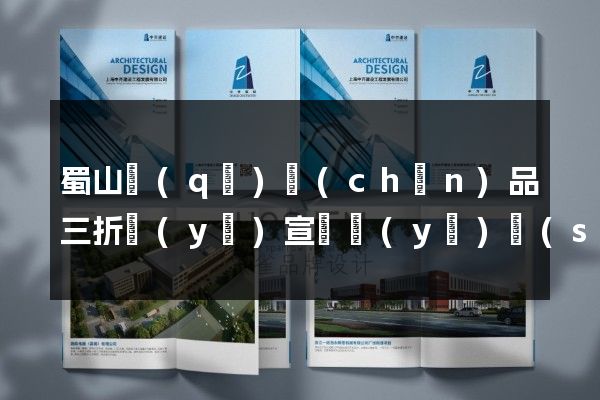 蜀山區(qū)產(chǎn)品三折頁(yè)宣傳頁(yè)設(shè)計(jì)制作