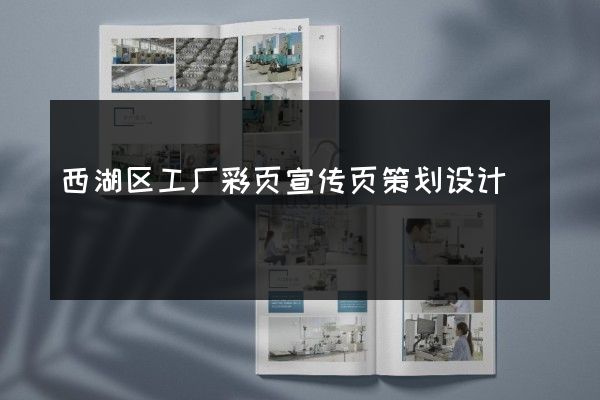西湖区工厂彩页宣传页策划设计