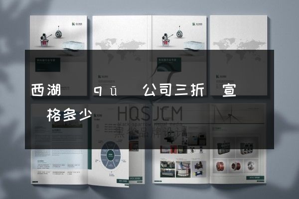 西湖區(qū)公司三折頁宣傳頁價格多少錢
