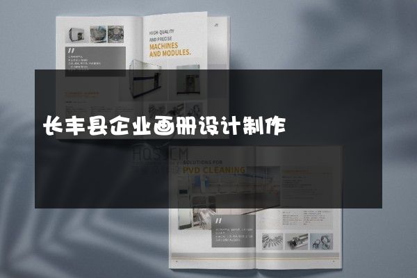 长丰县企业画册设计制作