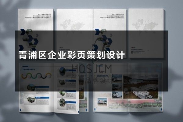 青浦区企业彩页策划设计