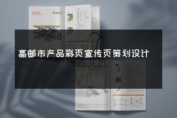 高邮市产品彩页宣传页策划设计